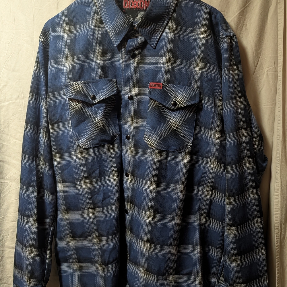 DIXXON Blue and Black Plaid Shirt (Michael Myers Halloween Edition)